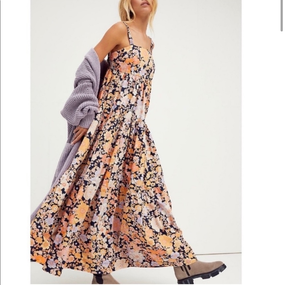 Free People Park Slope Maxi Dress